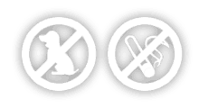 No pets, no smoking